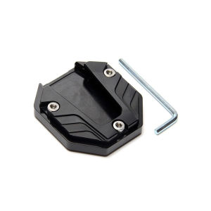 1PCS Universal CNC Modified Side Stand Shoes Flat Foot Extension Kickstand Pad for motorcycle