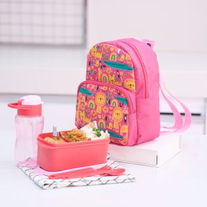 Set Tas Bekal sekolah Suki Lunch Bag Set of 4 Pcs - Nico Shopping