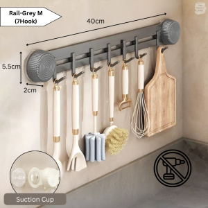 Ready Stock Wall Mounted Swivel 360° Rotatable Foldable Hook Hanger Cabinet Table Rack Heavy Duty Strong Grip Rak Cangkuk Dinding No Drill Kitchen Organizer Toilet Storage Dapur Tandas Bilik Air Pintu Masuk Bilik Tidur Gantung Washroom Entryway Bedroom