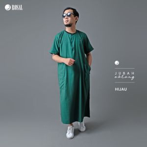 JUBAH OBLONG ROSAL Sholat Shalat Gamis Pria Cowok Premium ROSAL