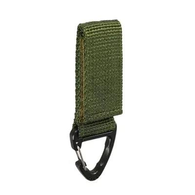 3pcs Nylon Fabric Carabiner Outdoor Carabiner Keychain Hook Nylon Hanging Webbing Buckle Belt Backpack Clasp
