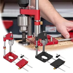ANBIHE Hole Cutter Drill Locator Drill Guide Precise Hole Punch Positioner Labor-Saving Durable Drilling Template Guide For Carpenter