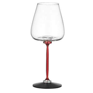 Rotating Crystal Glass Cup for Red Or White Wine Large Capacity 500ml Goblet Elegant Champagne and Cocktails Drinkware