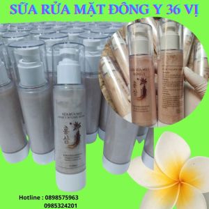 Sữa rửa mặt Đông Y 36 vị giúp sạch sâu bụi bẩn cải thiện nhờn nếp nhăn chống lão hoá ngăn ngừa mụn tẩy sạch mảng bám trắng hồng da mịn màng tươi trẻ tuýp lớn 100ml