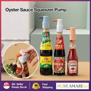 2 Piece Oyster Sauce Squeezer Pump Head Sauce Bottle Pump Press Mouth