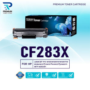 หมึกเทียบเท่า  283X CF283X CF283 83X CF-283X CRG337 FOR HP LaserJet Pro MFP M125a M127fn M201 M225 M125
