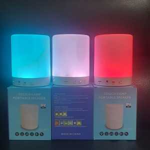 Speaker Bluetooth CL-671 Smart Touch RGB Nigh Light Lamp LED Disco CL671 Music Lampu Tidur