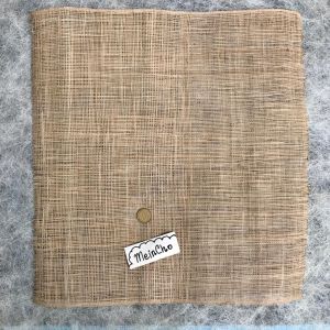 (40x40cm) Burlap Goni Kain Karung Warna Putih Properti Background Alas Foto Dekorasi Rustic Rustik
