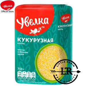 ART : V270 UVELKA Corn Grits 750g | Russian Import | Healthy & Natural | Corn Porridge | Non-GMO EXP 06/2026
