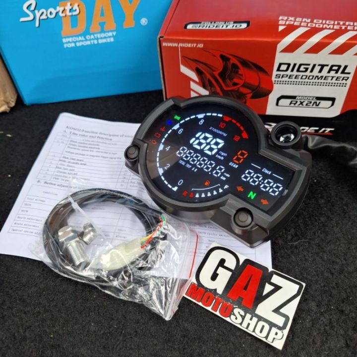 Speedometer Digital Koso Rx2N Gen 2 By Ride IT Spido Spidometer Full ...