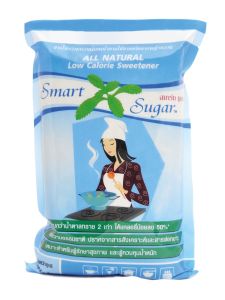 E31031G น้ำตาลหญ้าหวาน สมาร์ท ชูการ์ ขนาด 1 กก. ส่วนผสมหญ้าหวาน 0.5% หวานกว่าน้ำตาลทราย 2 เท่า