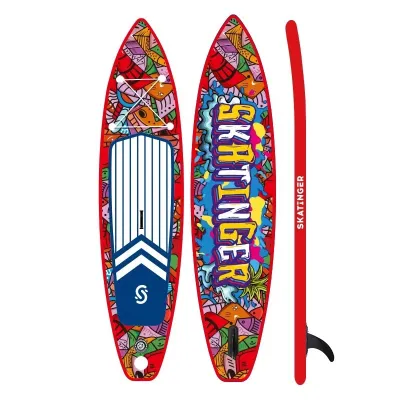 Skatinger SUP Board 11-11.6(335-350cm) - Thuyền SUP bơm hơi ván chèo đứng họa tiết bơm hơi chất lượng cao [HÀNG SẴN]