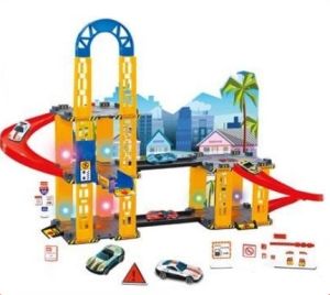 Mainan Anak Parking LotDiy Parking 52 pcs 3D Parking Lot