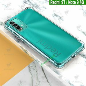 Ốp lưng Xiaomi Redmi 9T / Note 9 4G 2021 dẻo trong suốt lồi 4 góc cao cấp lâu ố vàng
