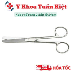 ✅ Kéo Y Tế 2 Đầu Tù 14cm 16cm 18cm
