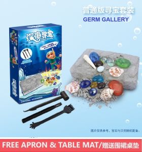 Dinosaur Fossil/ Dino Fossils/ Archaeology Jurassic/ Dino Excavating Toys/ 考古挖掘玩具恐龙化石宝石琥珀/ 儿童手工DIY制作挖/ Fosil Dinosaur