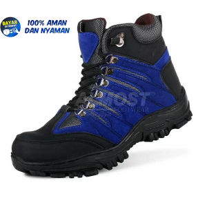 sepatu boot pria crocodile safety wolverin adventureproyek