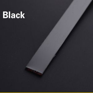 3M Mirror Background Wall Sticker Self-Adhesive Decor Strip Ceiling Edge Strip Living Room Decor Stainless Steel Flat Decorative Lines DIY Background Wall Decor Sticker Home Decor