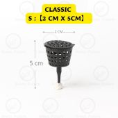 Bekas baja orkid. Bakul baja orkid. Fertilizer basket