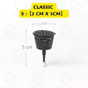 Bekas baja orkid. Bakul baja orkid. Fertilizer basket 玉肥盒 肥料盒 带盖玉肥盒 塑料盆景盆栽绿植施肥盒