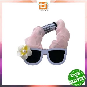 OFM-C934 Ikat Rambut Wanita Motif Kacamata Kunciran Fashion Lucu / Kuncir Rambut Anak Perempuan Cepol Rambut Wanita Kekinian