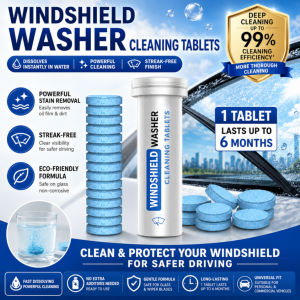 Explosive Robbery 15PCS Car Wiper Tank Fluid Windshield Glass Cleaner Oil Stain Remover Concentrated Washer Tablet