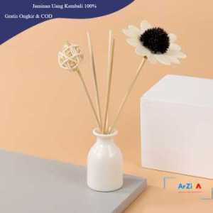 Taffware HUMI Pengharum Ruangan Reed Diffuser with Rattan Stick 30ml Jasmine - 2023