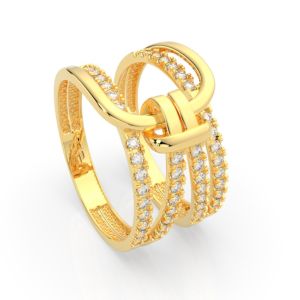 CINCIN EMAS TUA KADAR 700/16 KARAT MODEL MEWAH DIAMOND LOOKS LAYER 3 KODE CT 665 CT 667 CT 668
