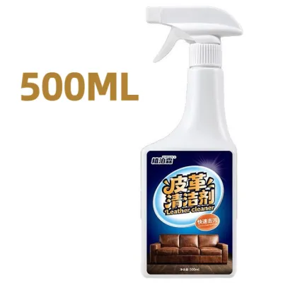 500ML Sofa Cleaner Foam Spray Safe for Leather Multi-Purpose Upholstery Car Interior Stain Remover