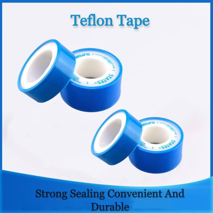 Teflon Tape Thread Seal Tape 1/2 , 3/4 , 1 Inches | Lazada PH