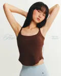 when.we.stretch - Flow Tank สายเดี่ยวมีฟองน้ำในตัวใส่สบายมาก