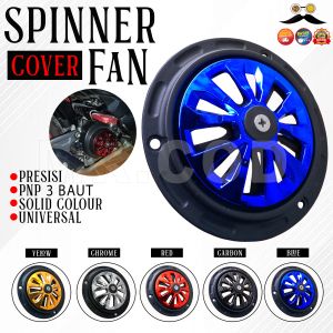 SPINNER SPINER COVER TUTUP KIPAS  VESPA PRIMAVERA ALL MATIC MIO BEAT VARIO SCOOPY UNIVERSAL MOSCOW