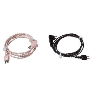 Hananre 1Pc Standard 2Pin Cable for Body Aids Hearing Aid Receiver Wire Cord