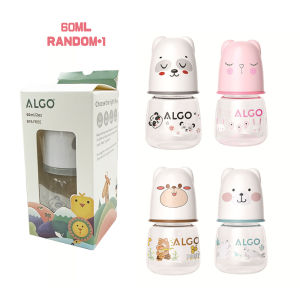 Mumystation 60ML Botol Susu Bayi Transparan Baby Feeding Bottle PP BPA Free