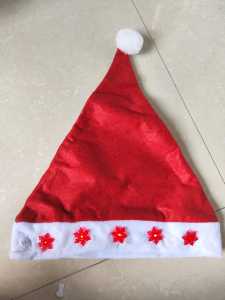 Topi Natal Lampu LED - topi santa kelapi kelip - christmas xmas hat - topi natal - topi santa claus - topi santa led