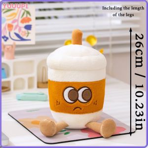 hot Funny Plush Coffee Cup Mug Teapot Toy Collectible Bottle Plushie Travel Companion for Adults And Kids Play House Birthday Gift