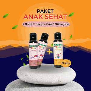 TROMUP Obat Herbal Alami Atasi DBD Meningkatkan Trombosit Imunitas Tubuh Anak - Naturafit For Kids