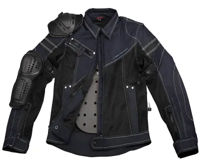 Áo khoác xe máy Komine JK-006 cho nam nữ bảo vệ cơ thể khi lái xe áo giáp chống rơi cho Motocross