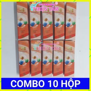 COMBO 10 Hộp Tinh Dầu Lạnh Xoa Bóp Khớp 165ml Hàn Quốc Glucoaid & Omega3