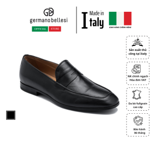 Giày Lười Loafer Nam Công Sở Bằng Da Thật - Germano Bellesi - Sản Xuất Thủ Công Tại Italy_1116