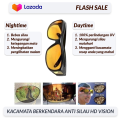 Kacamata Anti Sinar UV Kualitas Terbaik / Kacamata Anti Silau Anti Refleksi Cahaya Hd Vision / Kacamata Anti Radiasi Anti Sinar UV Anti Refleksi Cahaya. 