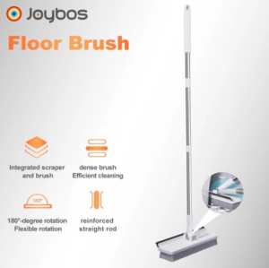 Joybos F12 2 in1Floor brush floor scrubber Broom Multi-Functional Long Handle Hard Bristles Brush