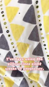 Pregnancy Side Sleeping Pillow supports a side-sleeping setup according to the selected shape for bedroom rest during pregnancy indoor furnishing daily setup practical placement sleeping pillow