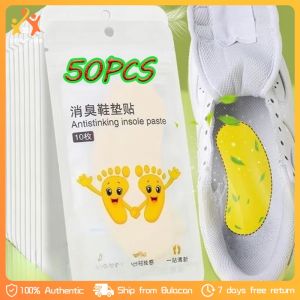 10/50PCS Shoes Deodorant Sticker Foot Odor Deodorants Sneaker Smell Fresh Fruity Aroma Insole Patch