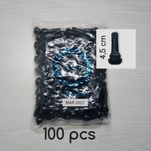 100 lpcs Pentil Tubes karet panjang pentil ban tubeless motor dan mobil