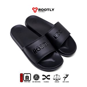 Rootly - Sandal Slop Pria keren 37 - 43 Algerian Premium
