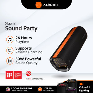 Xiaomi Sound Party | 50W Powerful Sound Quality | Harman AudioEFX Tuning | IP67 Rating | Support PD Fast Charging