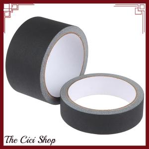 [The Cici Shop] Black Gaffer Tape No Residue Non-Reflective Easy Tear Book Repair Tape Matte