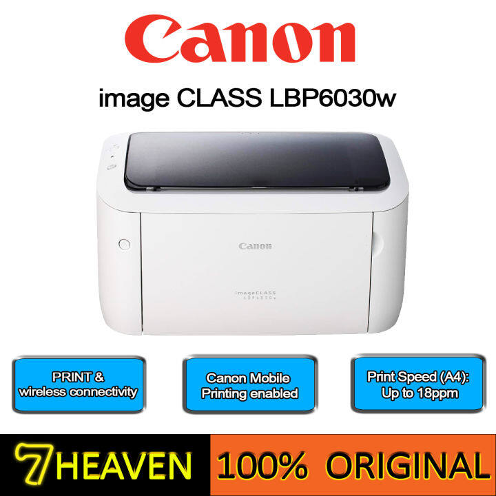 Canon Imageclass Lbp6030w Mono Laser Wireless Printer Lazada 