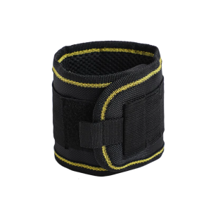 Magnetic Wristband For Tool Adjustable Strap MultiPocket Organizer For Electricians Carpenters Tool Belt Workband